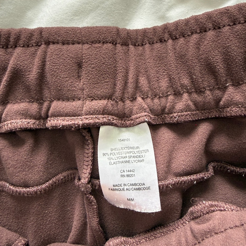 MONDETTA Purple Cozy Fleece Straight Leg Pant (size medium) - Picture 4 of 4